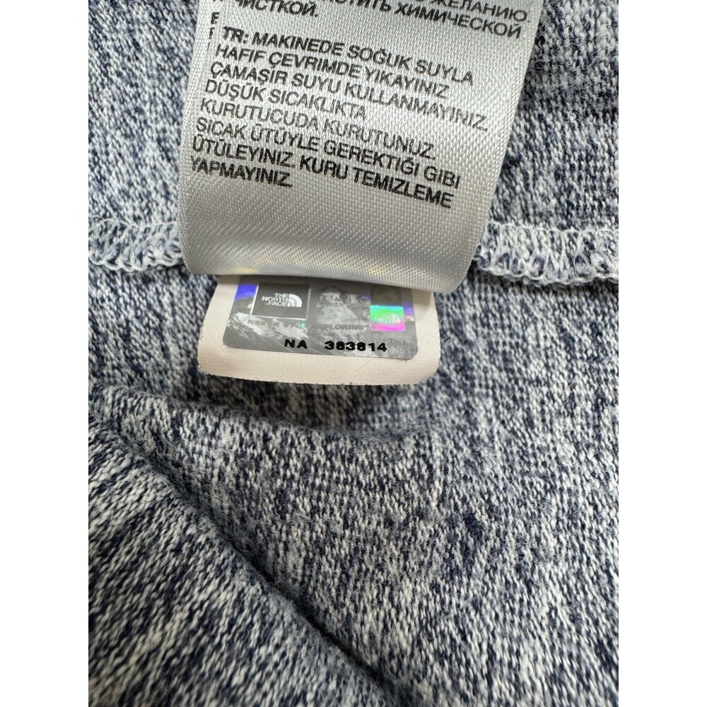 The North Face Sweatshirt Mens L Gray Heather Crewneck Pullover Cotton Soft - Picture 8 of 9